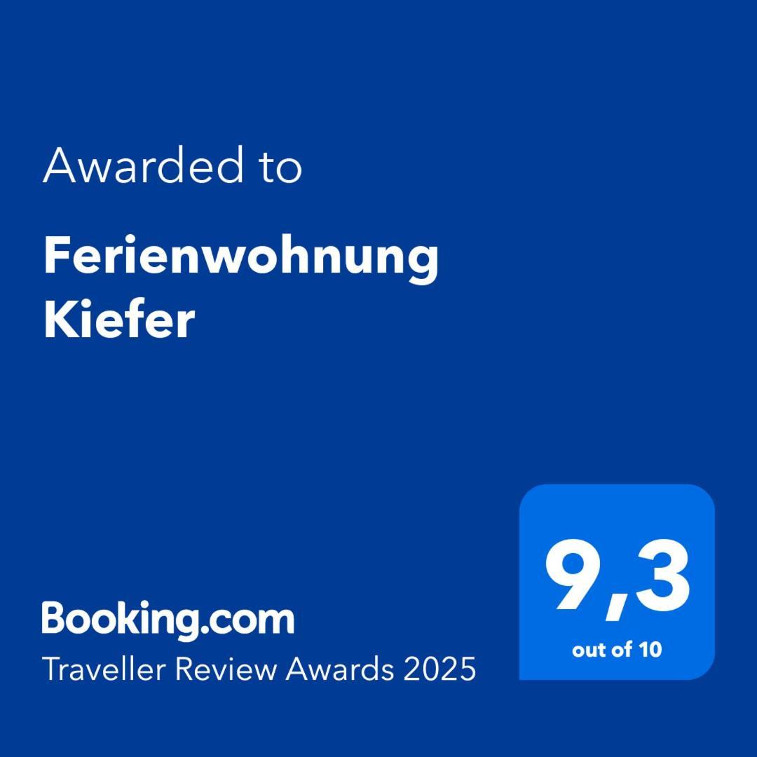 Ferienwohnung Kiefer Michelbach an Der Bilz Ngoại thất bức ảnh